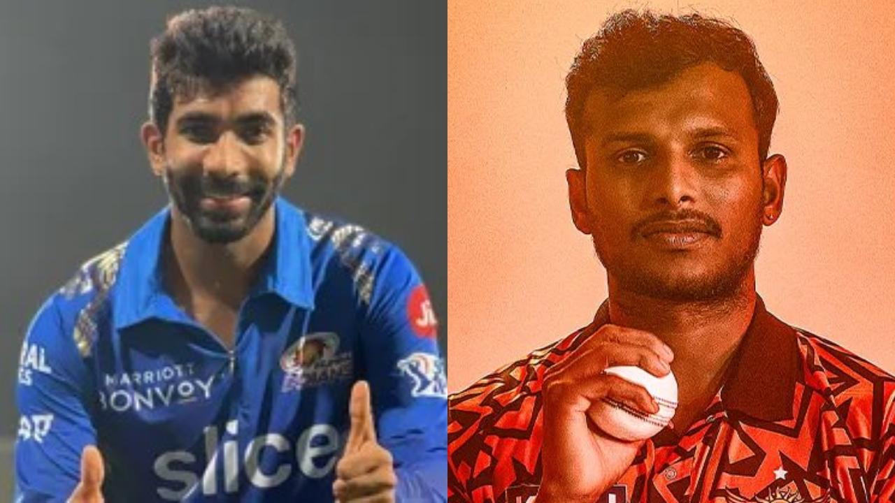 T. Natrajan bagged three wickets for SRH in their match against KKR. Mumbai's lead pacer Jasprit Bumrah also managed to pick up three wickets against GT in the last game