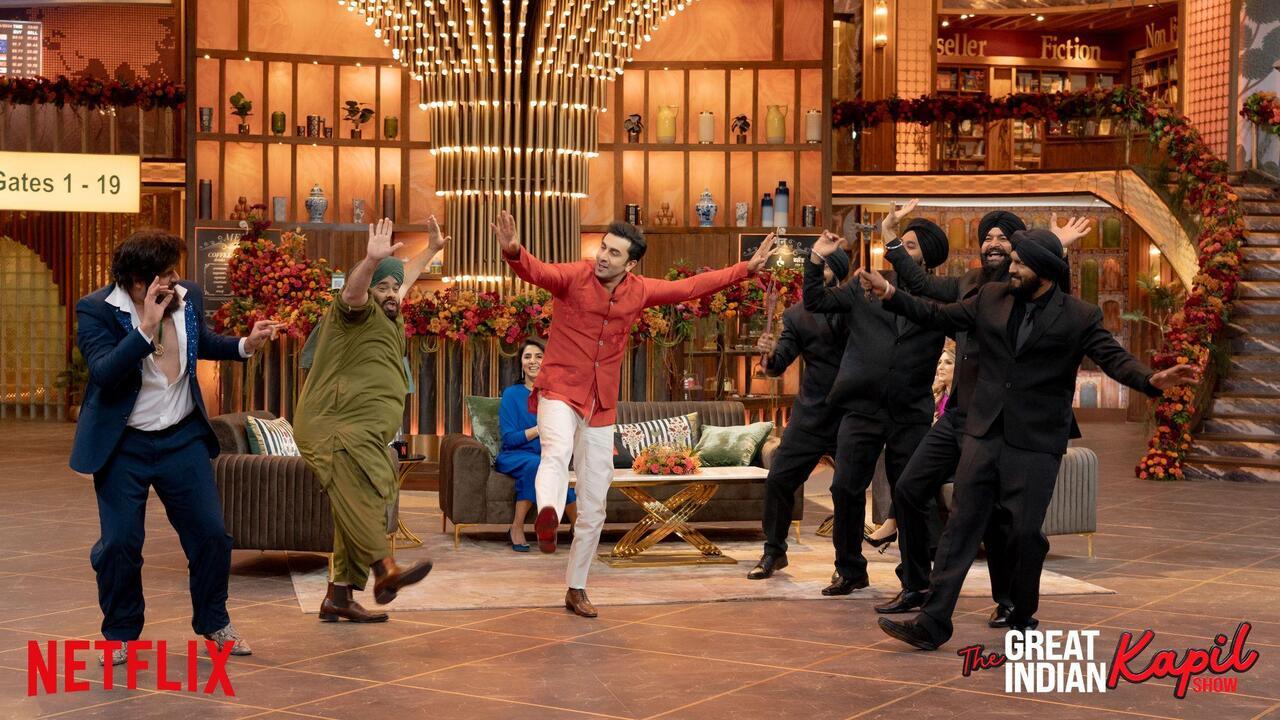 Ranbir will shake a leg with Kiku Sharda and a squad of Sikhs who resemble his cousins from the film 'Animal'. 