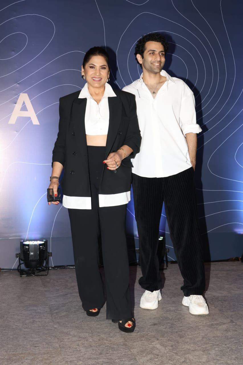 Archana Puran Singh brought her son along for the incredible night that lay ahead of them
