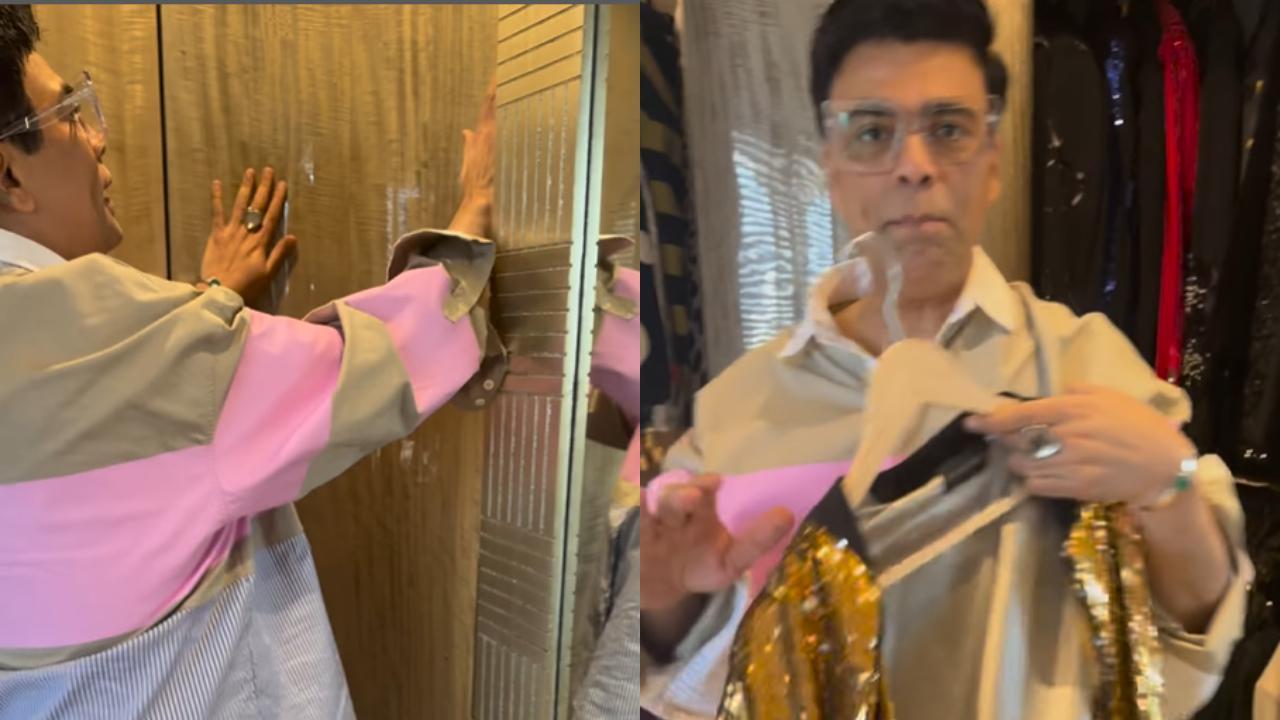 Farah Khan roasts Karan Johar during his new closet tour: 'First you couldn't get out of the closet now you can't get in'