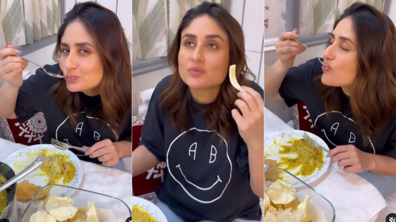 Kareena Kapoor celebrates Women's Day by gorging on her favourite desi food