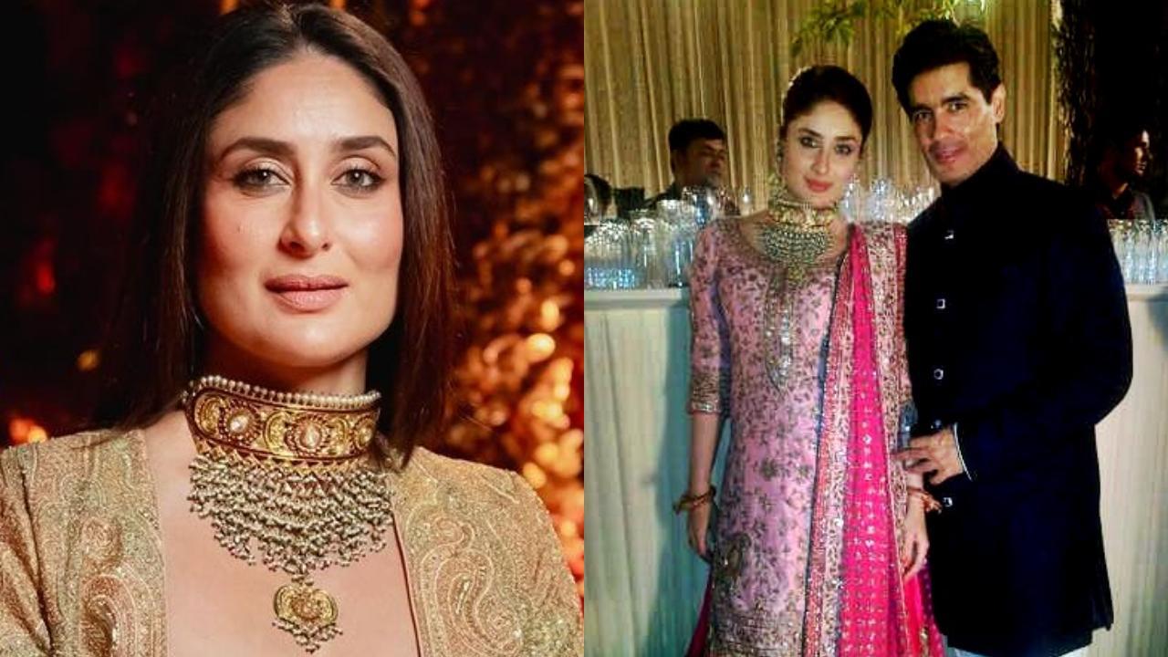Kareena repeats her reception necklace for Anant-Radhika's pre-wedding