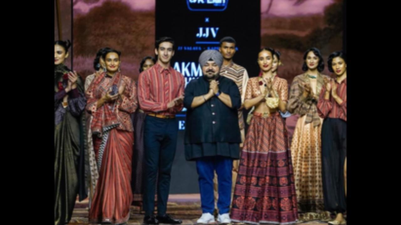 Lakme Fashion Week 2024: JJ Valaya gives luxury a sustainable spin by recycling plastic