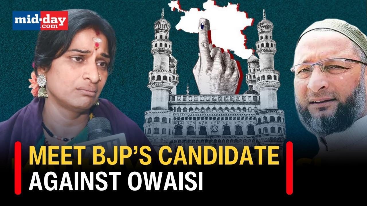 Lok Sabha Elections 2024: BJP fields Madhavi Latha against Asaduddin Owaisi