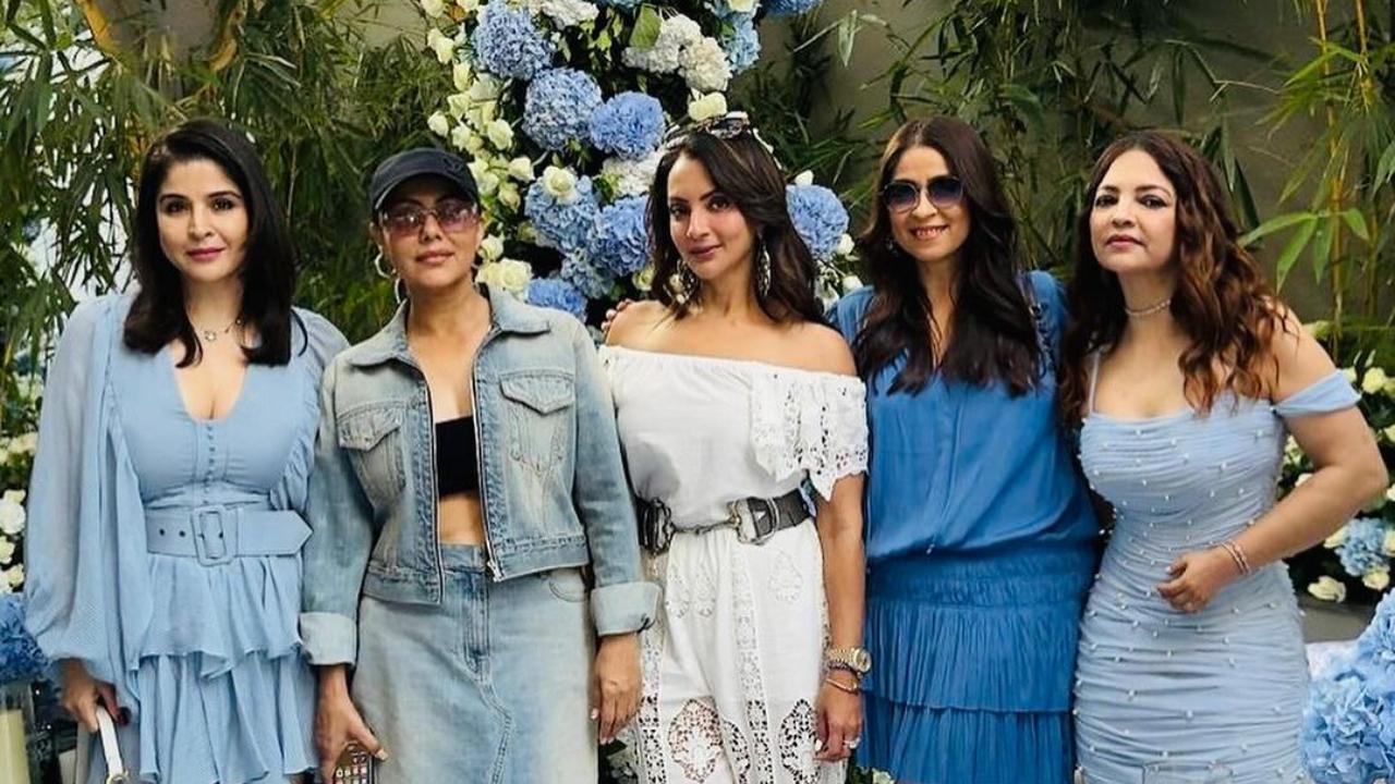 'Bollywood Wives' cast and Gauri Khan reunite at Alanna Panday's baby shower