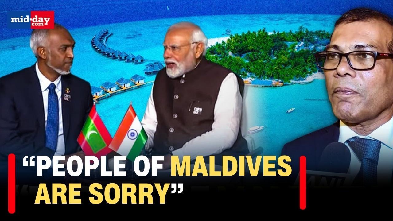 India-Maldives Row: Former Maldivian President conveys apologies