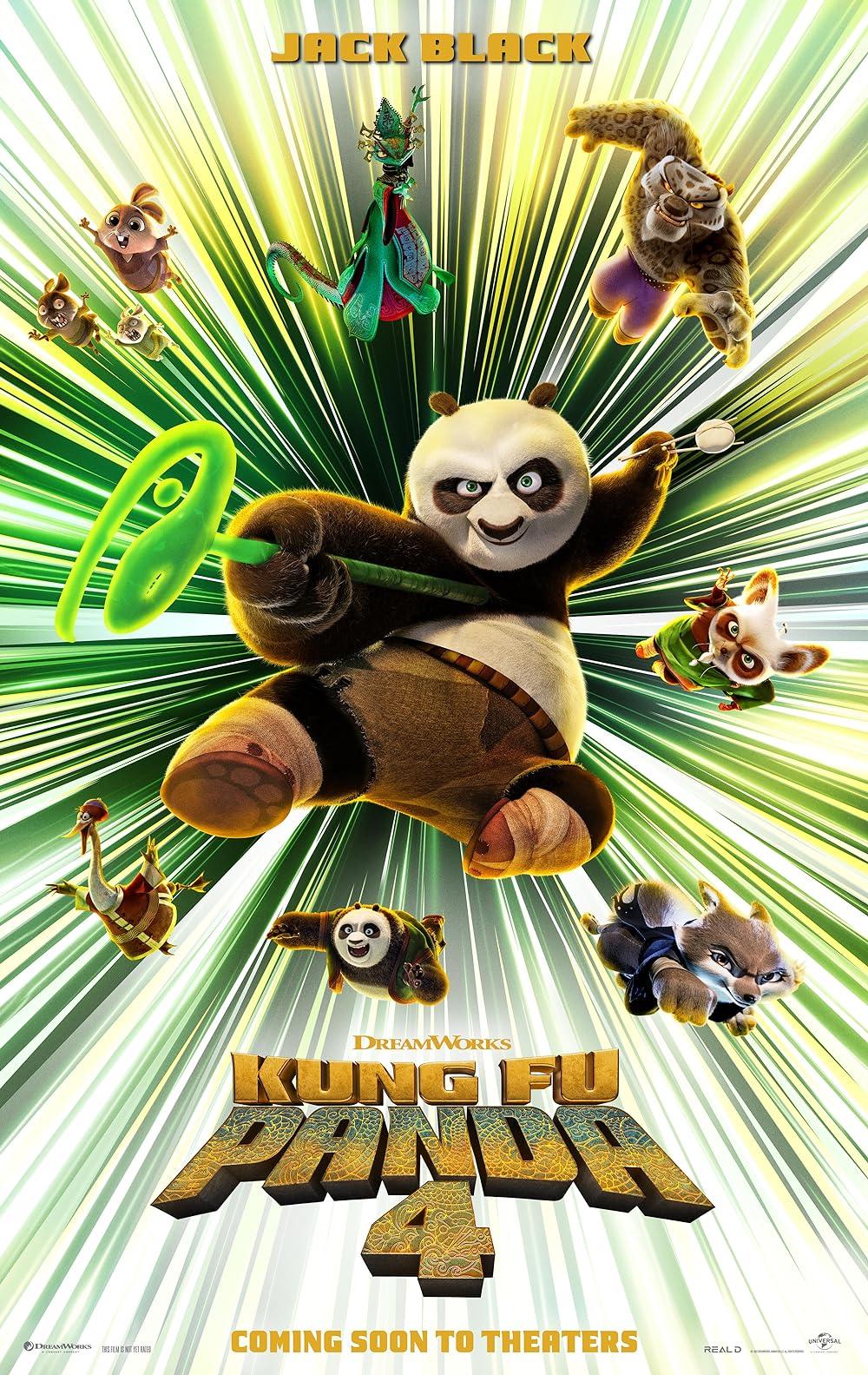 Kung Fu Panda 4 (March 8) - TheatreThe beloved franchise returns with 