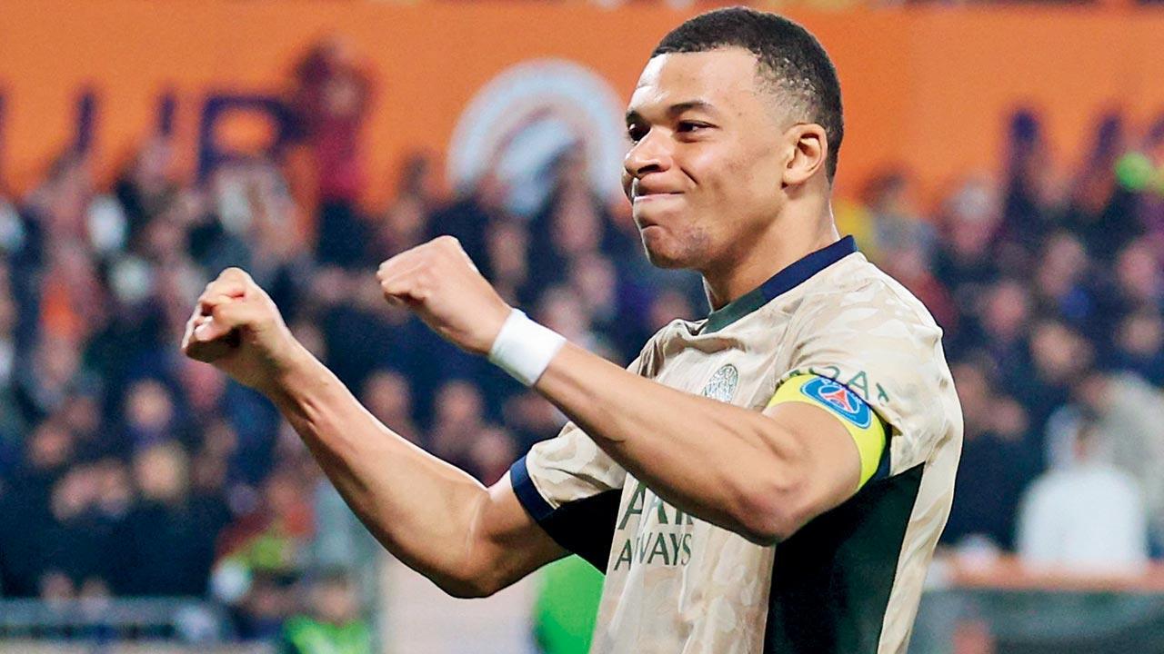 Mbappe ’tricks as PSG rout Montpellier 6-2 to take 12-point lead