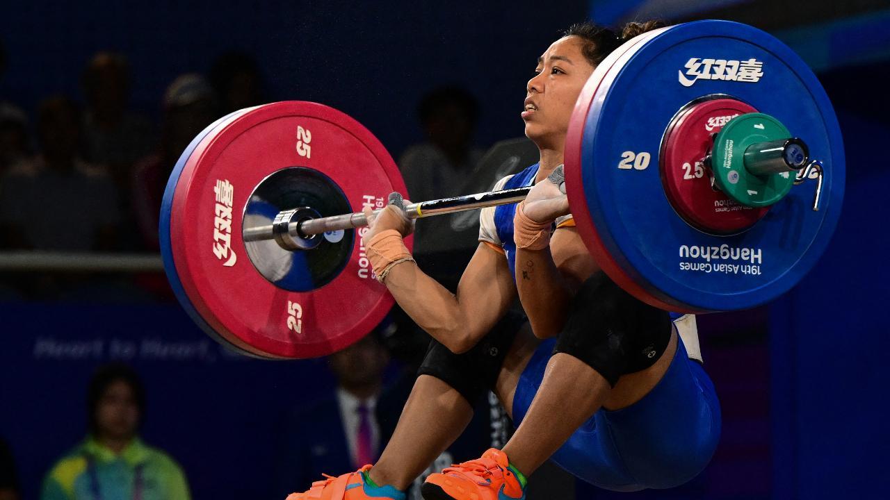 World champion lifter Mirabai Chanu to train in Paris ahead of 2024 Games