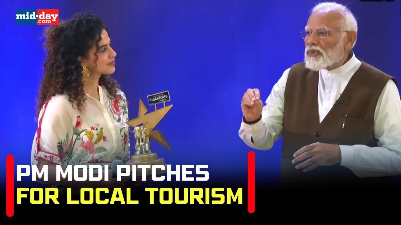 National Creators Awards 2024: PM Narendra Modi pitches for local tourism