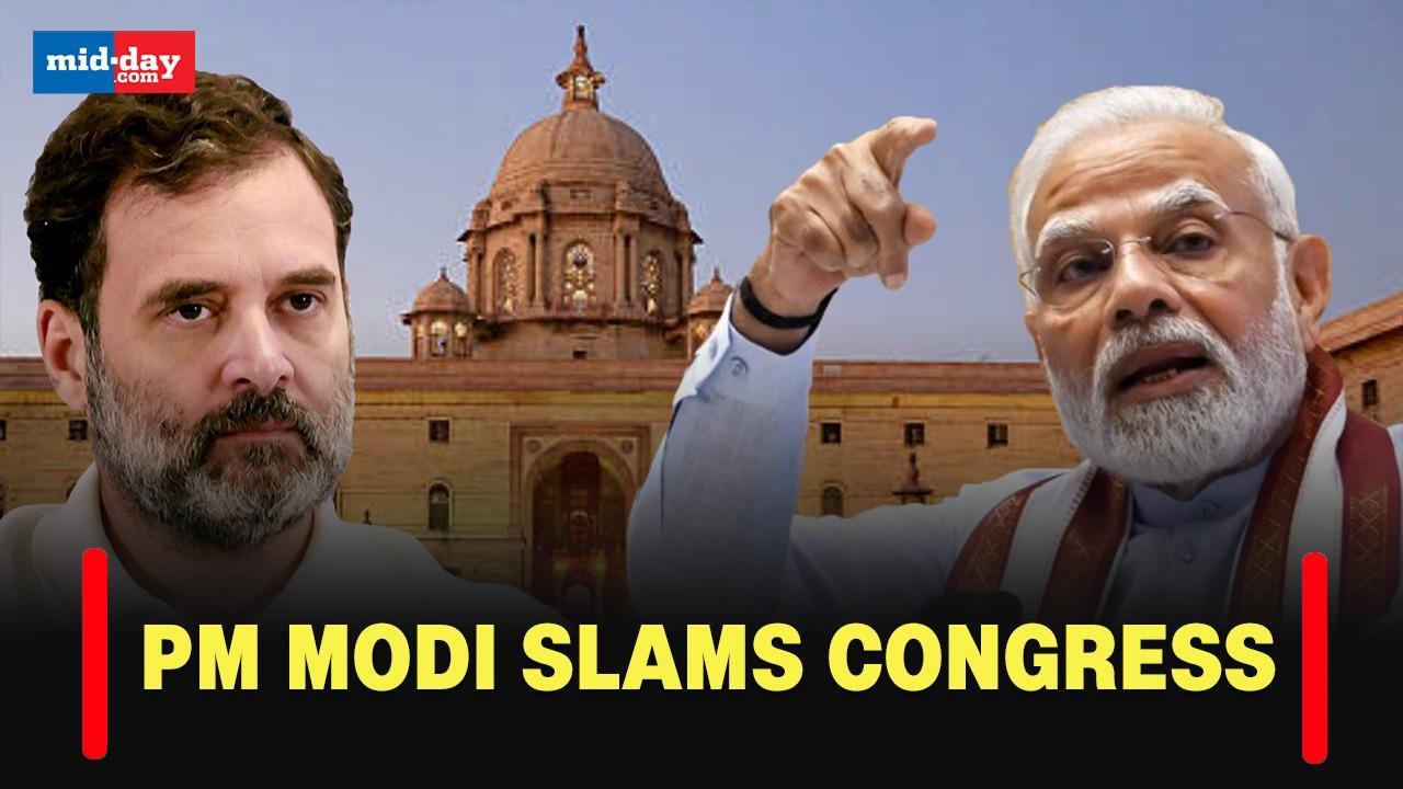 PM Modi slams Sonia Gandhi-led Congress party as Lawyers move SC