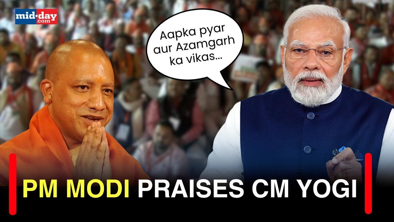   PM Modi praises CM Yogi Adityanath for ending 