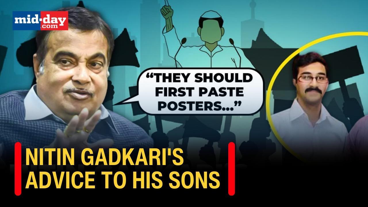 Nitin Gadkari shares useful advice for his sons on joining politics