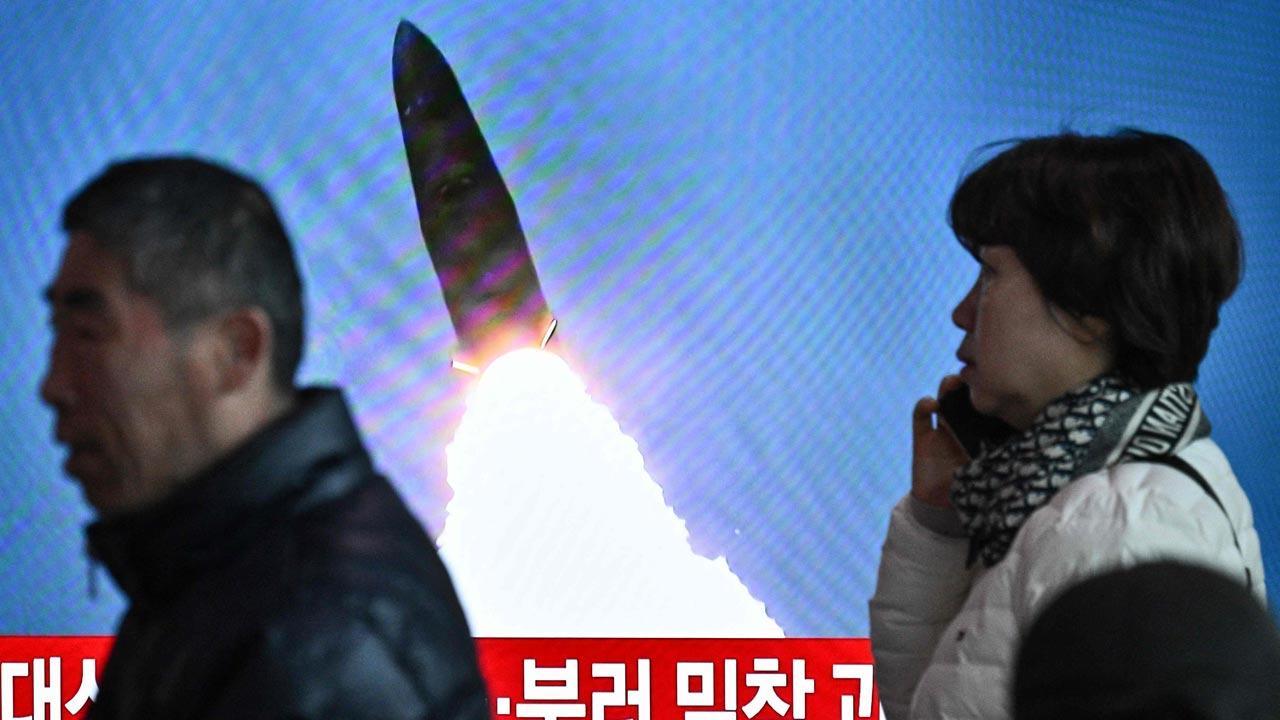 North Korea launched suspected ballistic missile, says Japan