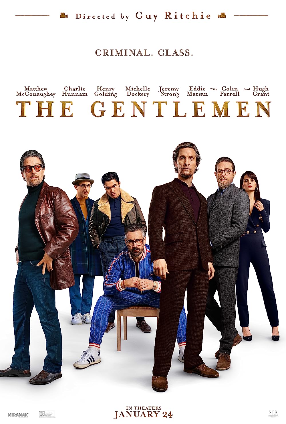 The Gentlemen - March 7 - Streaming on NetflixDirected by Guy Ritchie, 