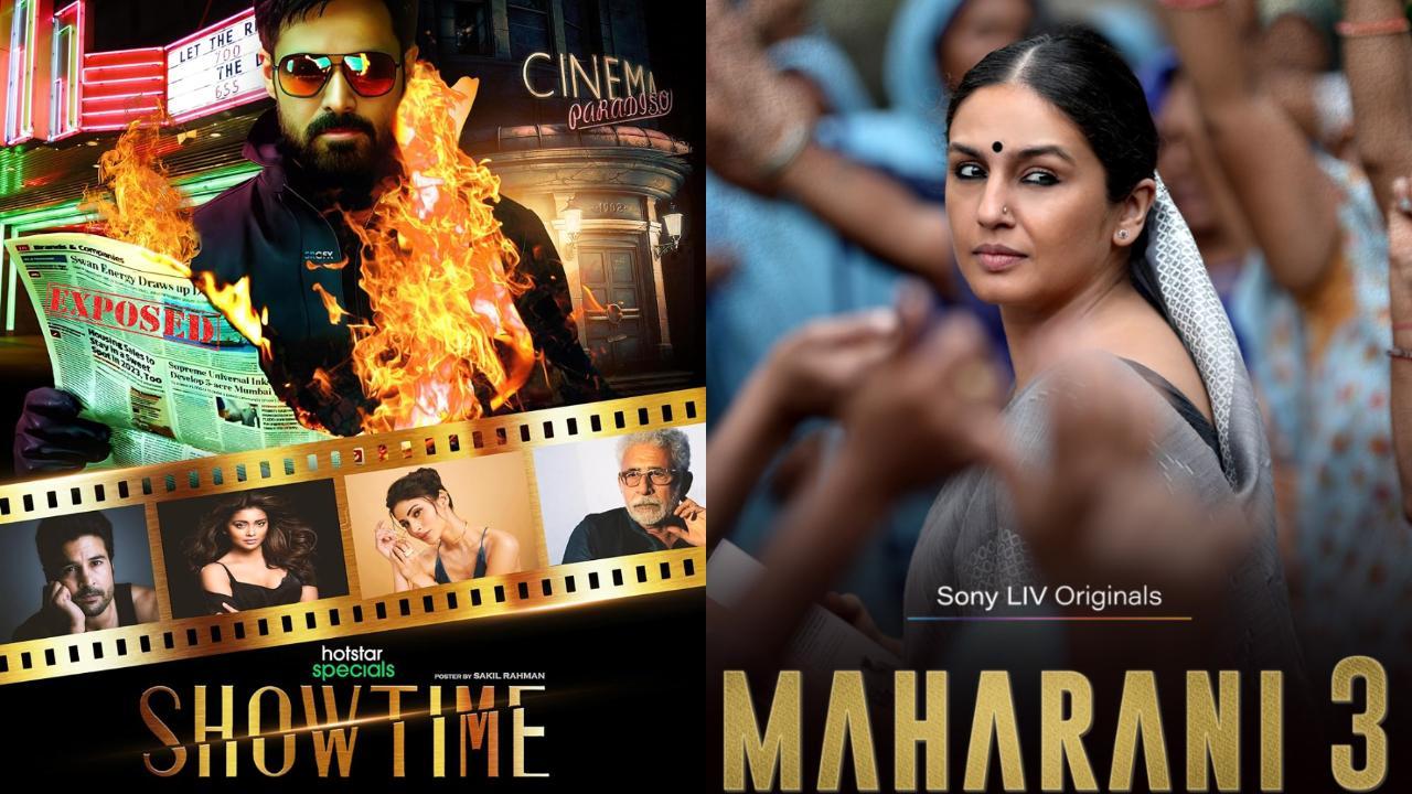 Showtime to Maharani season 3, latest OTT releases to watch this week!
