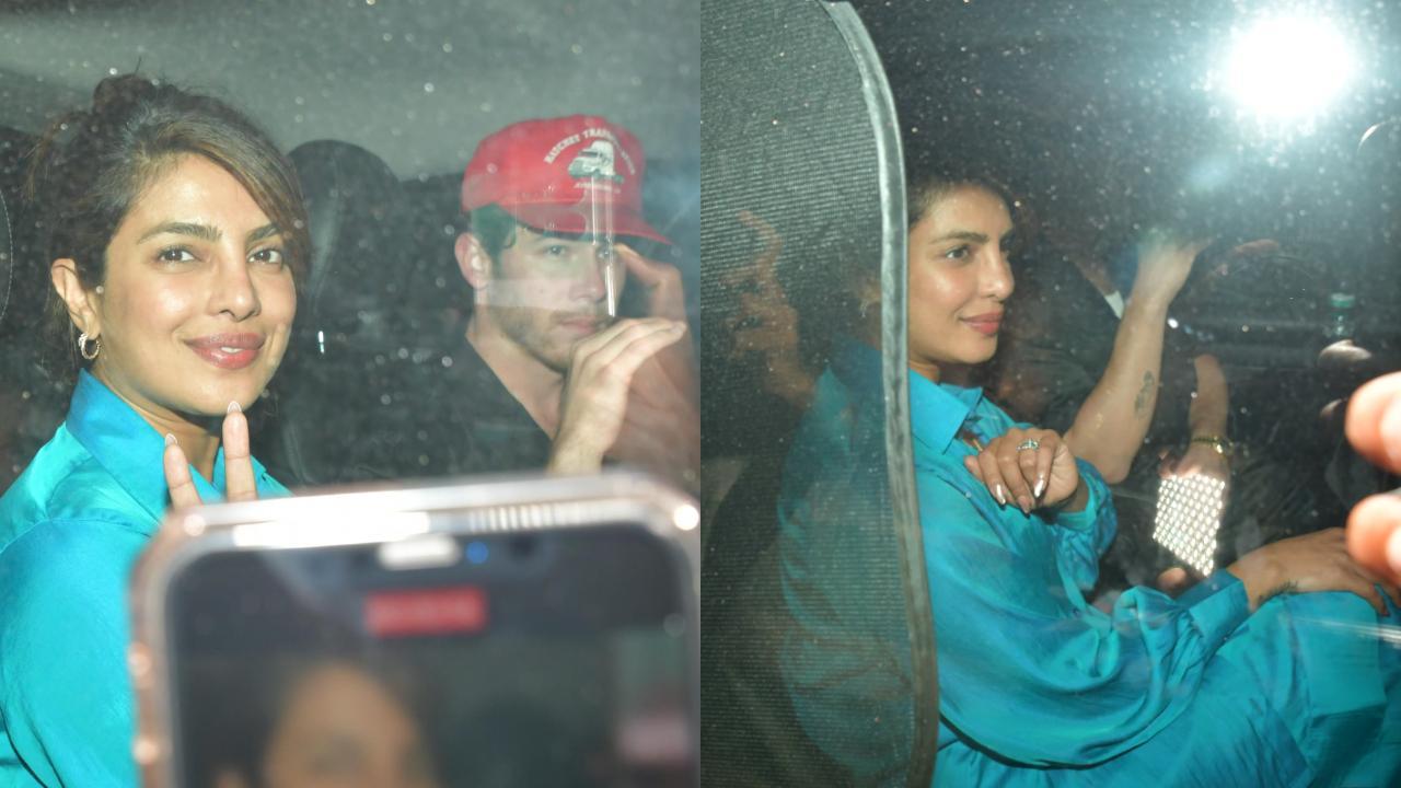 Priyanka & Nick meet Farhan Akhtar; fans speculate it's for 'Jee le Zaara'