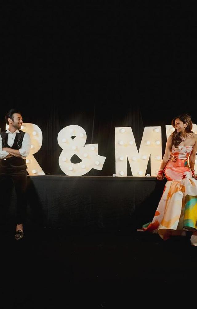 Pulkit and Kriti Kharbanda shared snapshots from their wedding reception on Instagram.