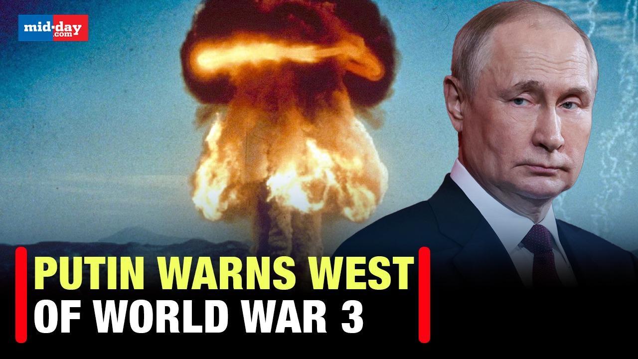 Vladimir Putin warns of World War 3 in election victory speech