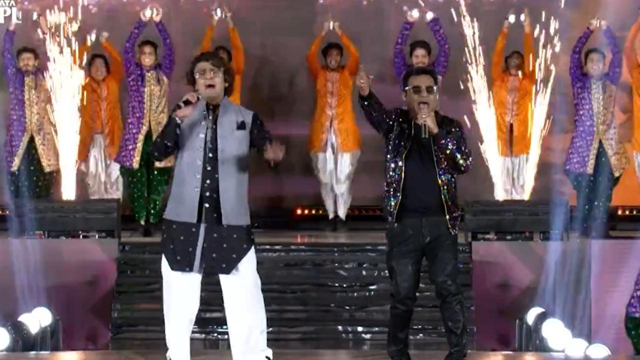 IPL 2024 opening ceremony: AR Rahman and Sonu Nigam shared stage and gave a performance worth remembering. Read full story here