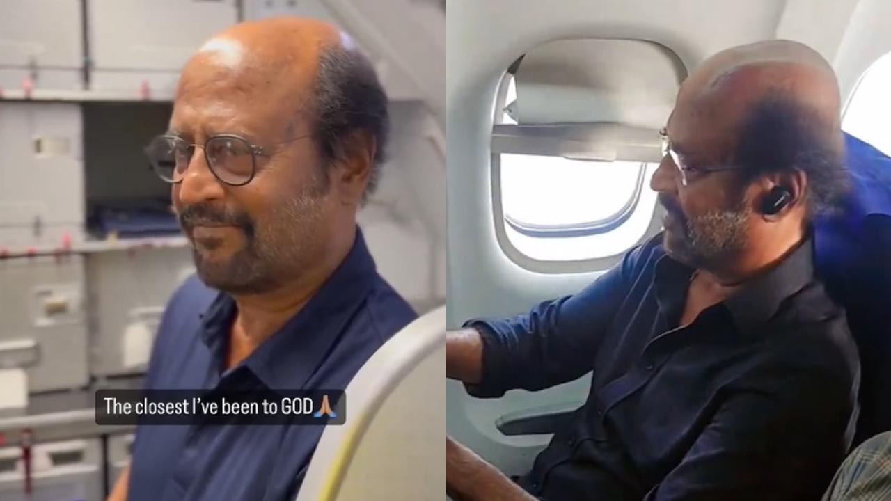 Rajinikanth ditches business class to fly economy - watch video