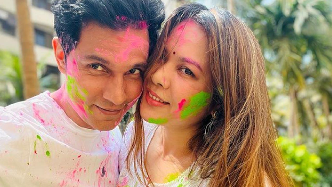 Randeep Hooda shares glimpse from his first Holi with wife Lin Laishram
