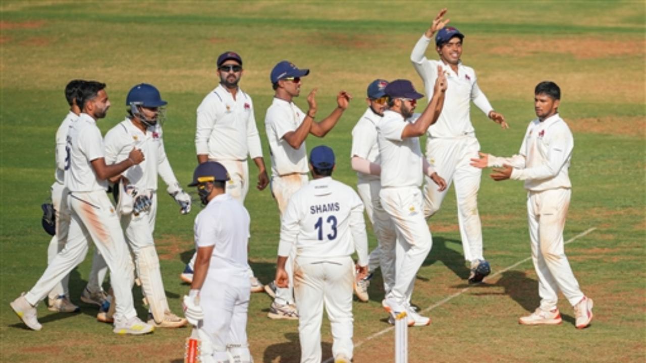 Ranji Trophy finals: Mumbai defeats Vidarbha, clinches title for the 42nd time