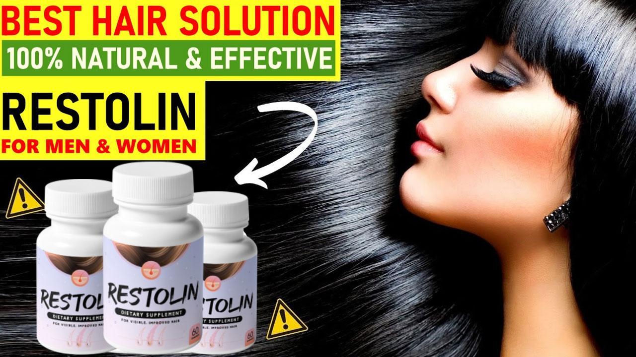Restolin Reviews [WEBSITE ALERT]: Best Hair Growth Supplement! Read Ingredients 