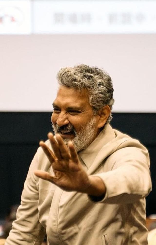 SS Rajamouli in Japan for RRR screening