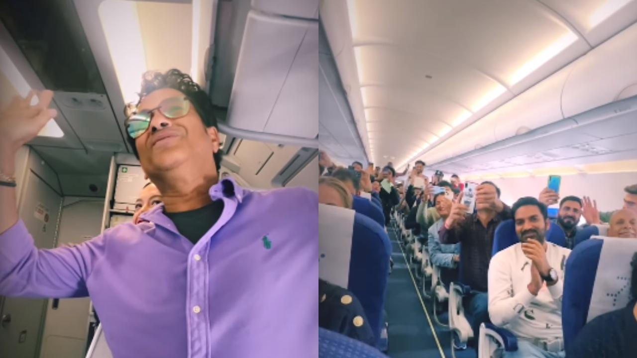 When flight turned into stadium for 