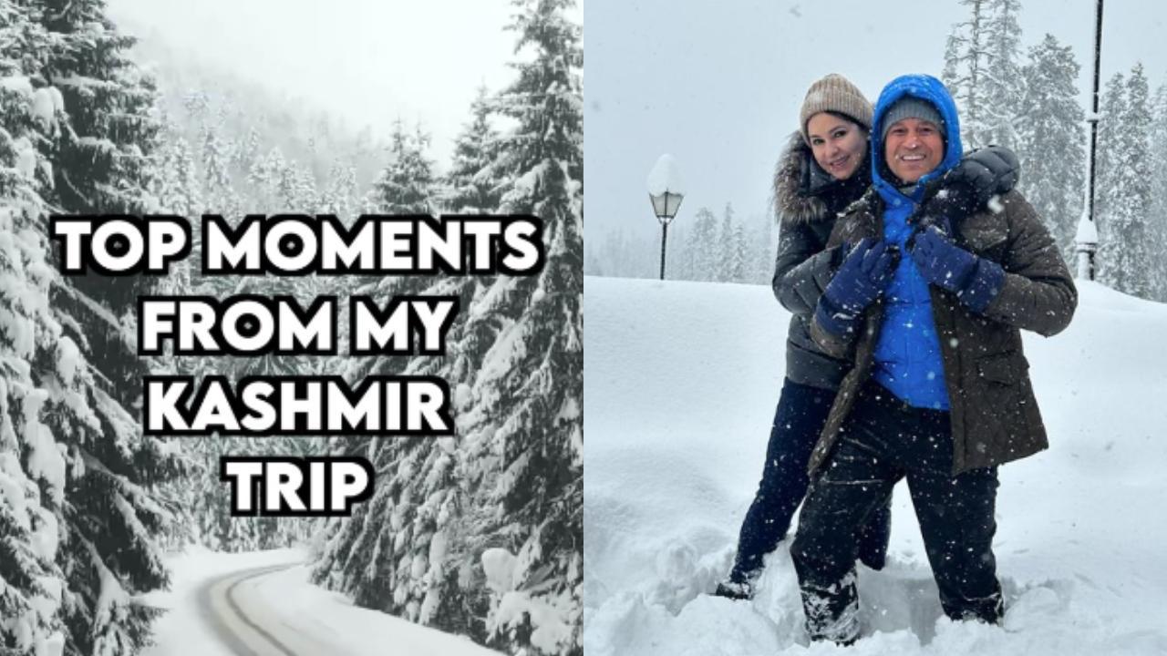 IN PHOTOS: Top moments from Sachin Tendulkar's Kashmir trip