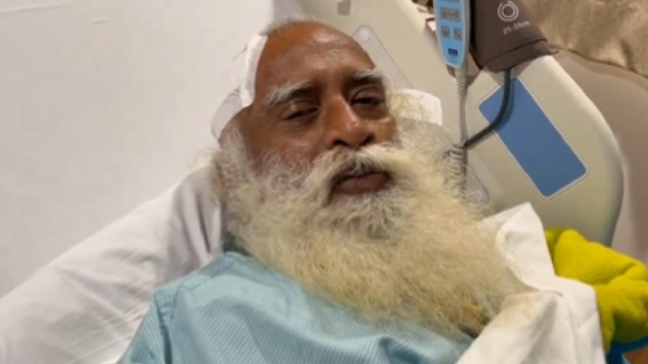 Sadhguru undergoes emergency brain surgery after life-threatening medical situation