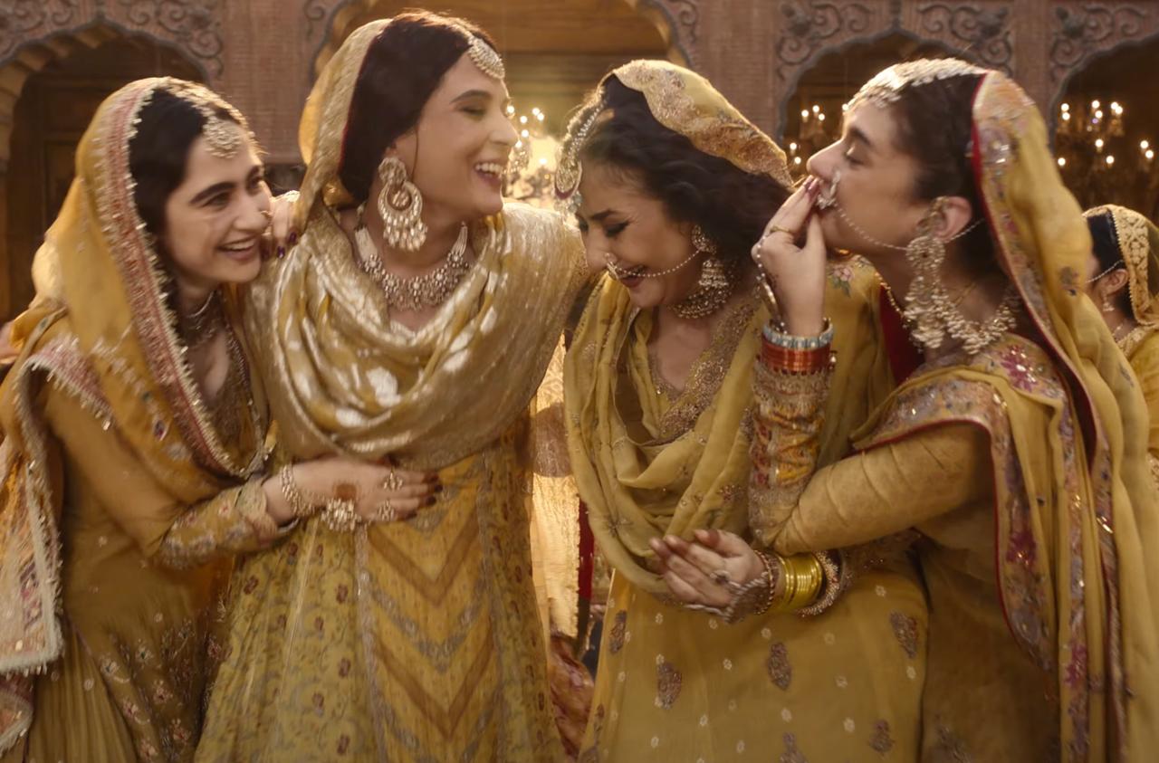 The first song from Sanjay Leela Bhansali's upcoming web series 'Heeramandi' has won hearts. We look closer at the frames of the song 'Sakal Ban' as each element has been crafted with careful thought