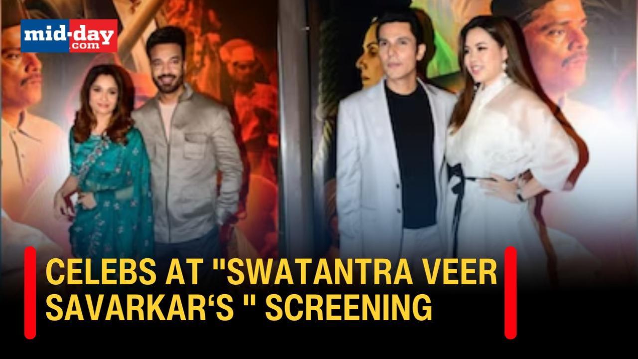 Swatantrya Veer Savarkar: Randeep-Lin, Ankita-Vicky attend screening