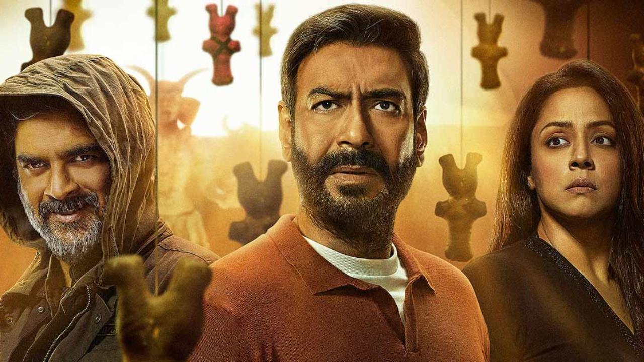 Shaitaan Box Office: The supernatural thriller starring Ajay Devgn, R Madhavan and Jyotika has made a great start at the BO in India collecting over Rs 50 cr in first weekend. Read full story here