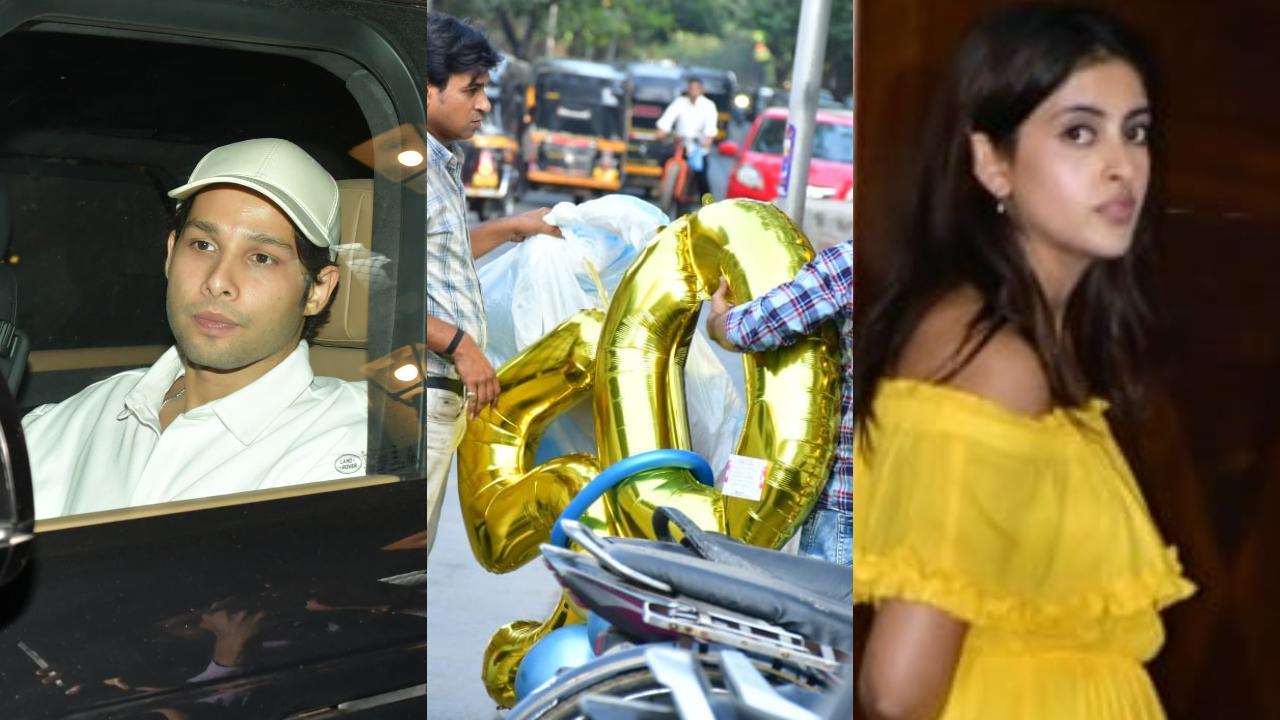Shweta Bachchan's Birthday Bash: Siddhant, Navya, and others attend