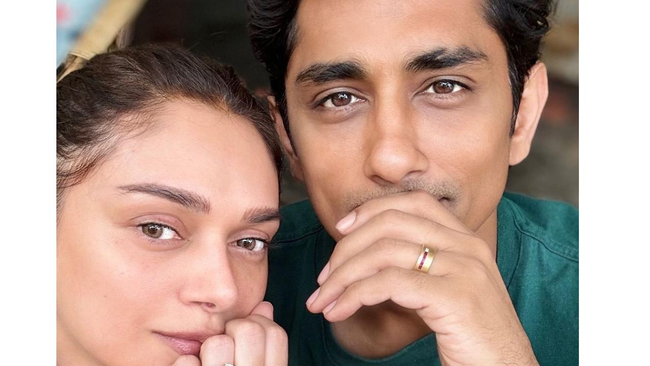 A day after reports of Aditi Rao Hydari and Siddharth getting married surfaced, the couple has clarified that they are only engaged. Read full story here