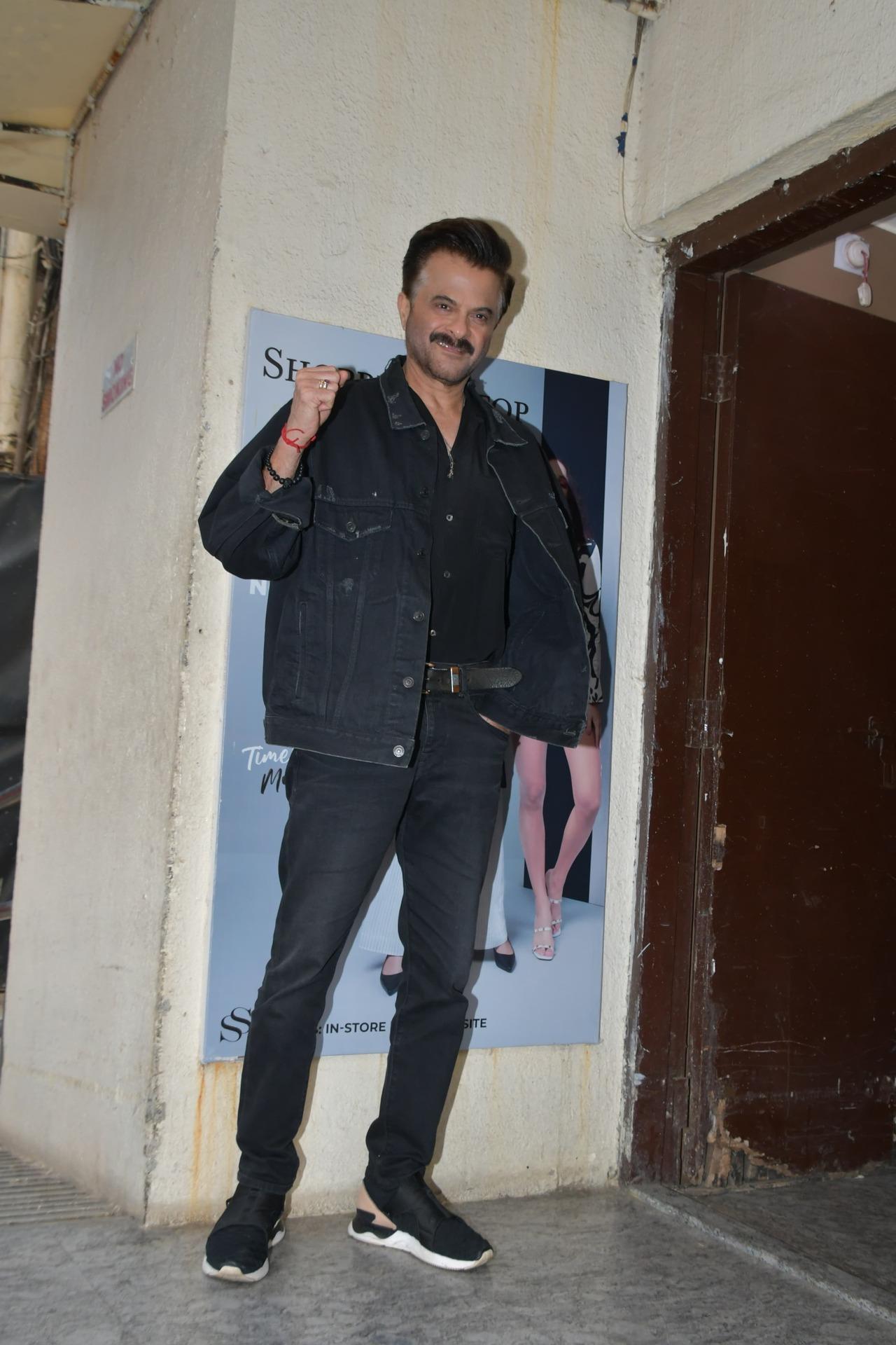 Anil Kapoor was spotted at PVR in Juhu