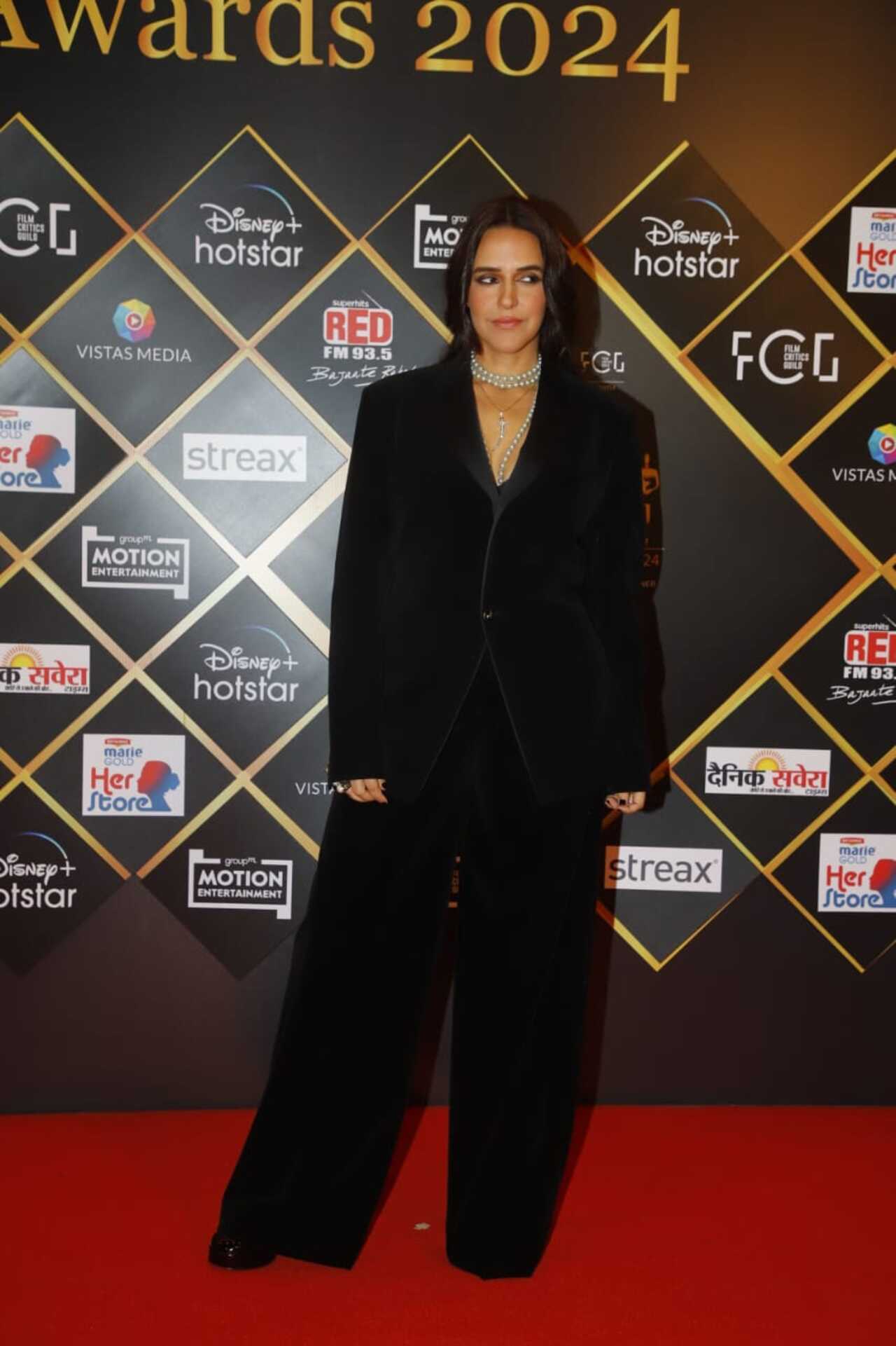 Neha Dhupia at the Critics Choice Awards in the city