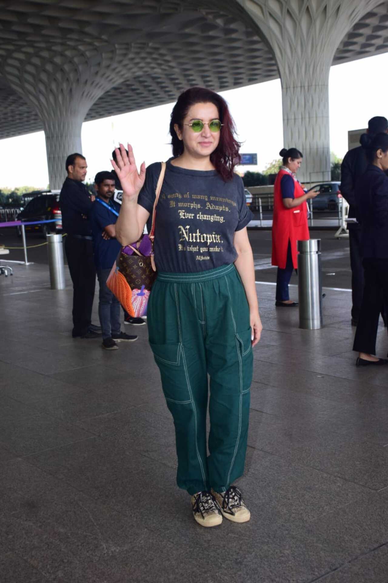 Tisca Chopra spotted at the airport