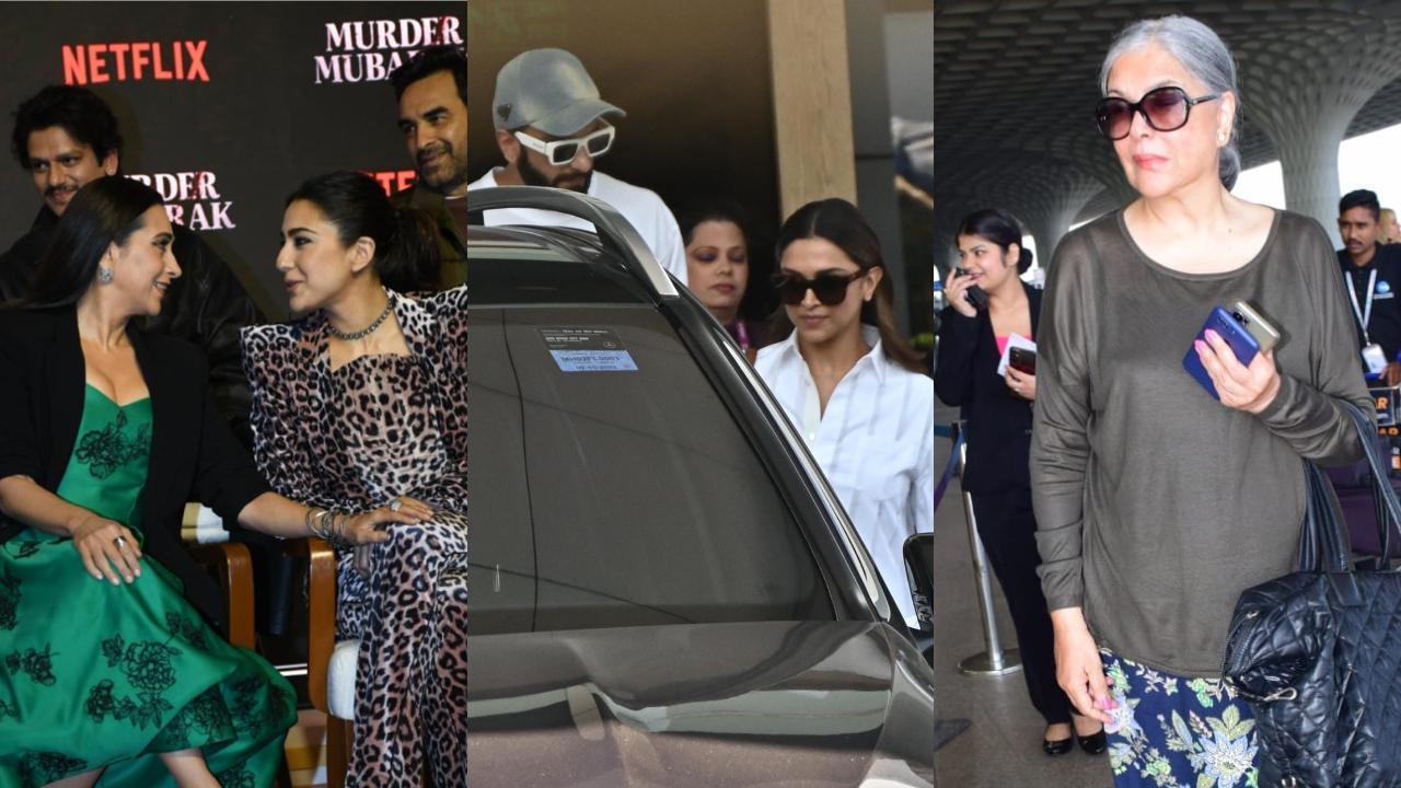 Spotted in the city: Parents-to-be Deepika Padukone and Ranveer Singh