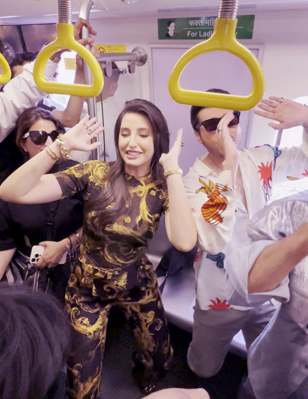 Her co-star Divyendu Sharma and the rest of the squad joined in, creating a lively dance party. 