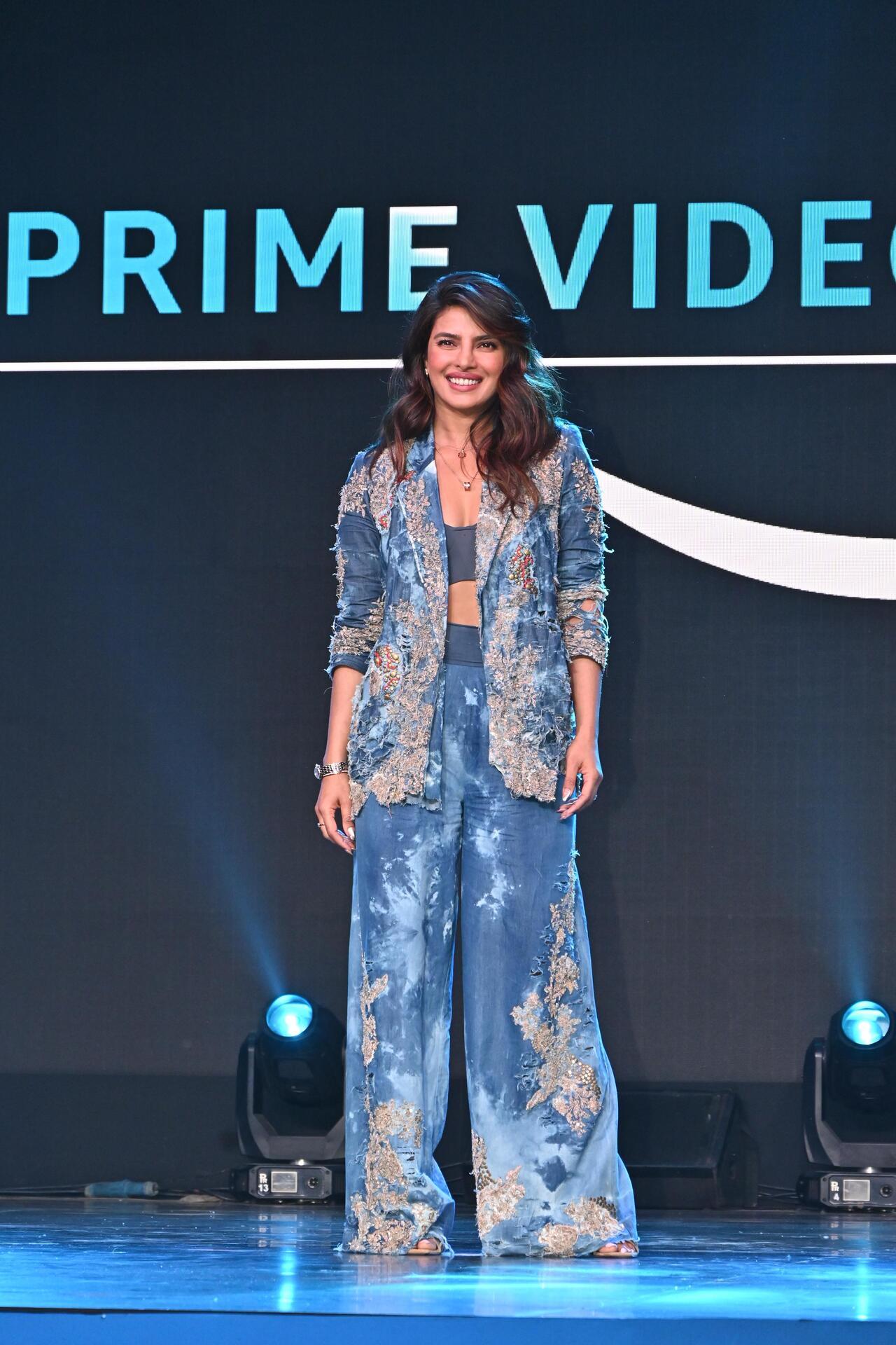 Priyanka Chopra was all smiles as she announced her next project as a producer
