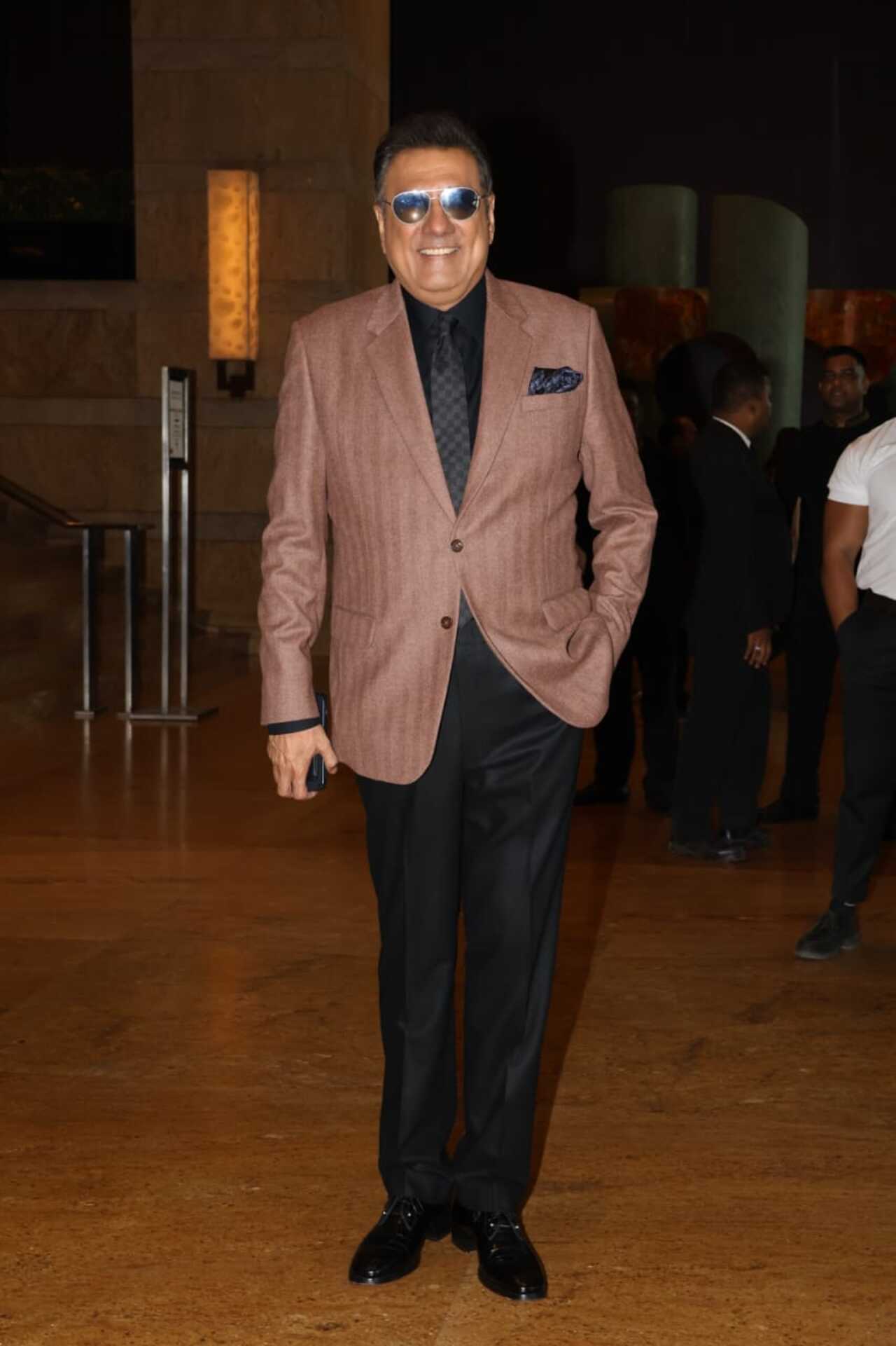 Boman Irani looked dapper while announcing his directorial film 'The Mehta Boys'