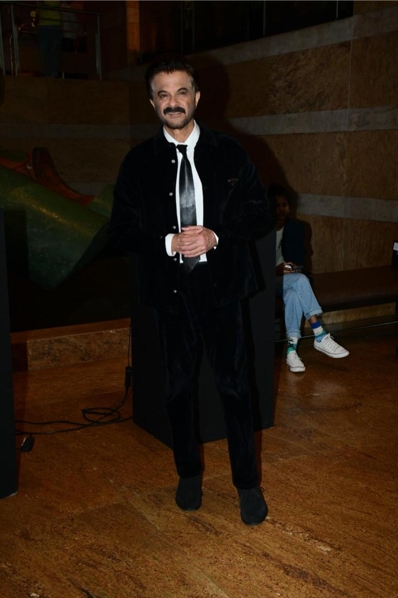 Anil Kapoor takes his movies seriously and dressed to announce his film 'Subedaar'