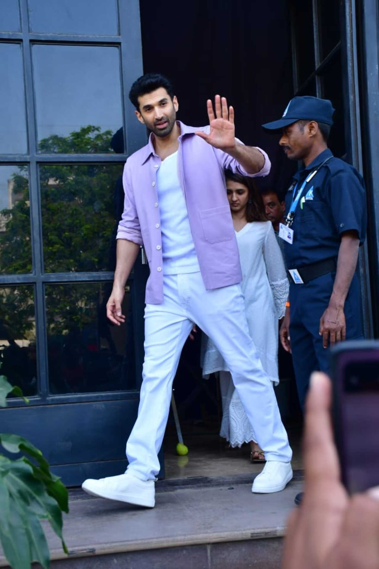 Aditya Roy Kapur was spotted in the city
