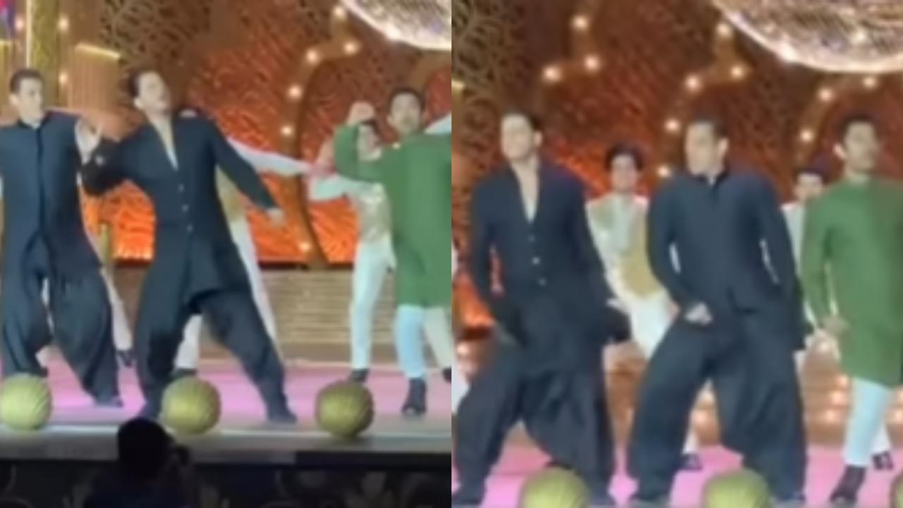 Salman Khan, Shah Rukh Khan and Aamir Khan shake a leg to 'Naatu Naatu'