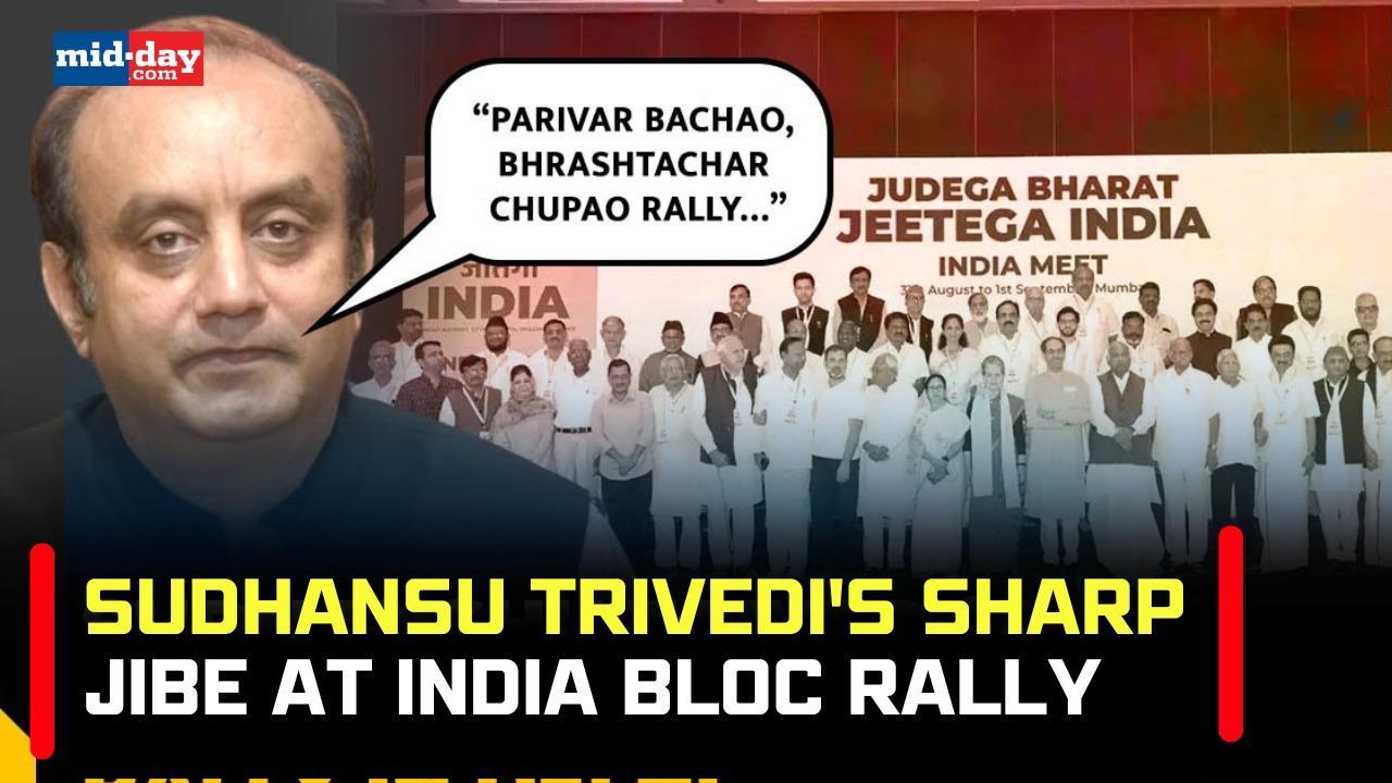 BJP leader Sudhanshu Trivedi slams India Bloc rally in Delhi 