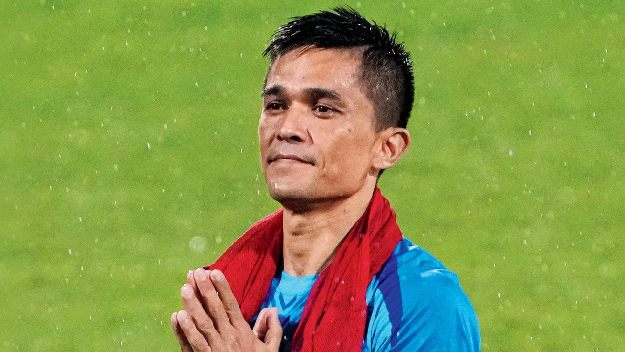 Chhetri set for 150th int’l cap; to be feted by AIFF