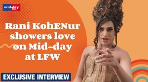 'Rani Ko-HE-Nur' Sushant Divgikar Exclusive at Lakme Fashion Week 